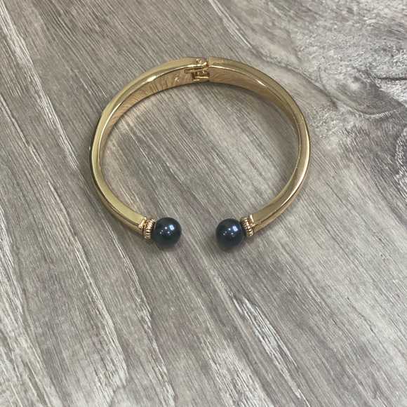 Charter Club Gold Bangle Cuff Bracelet - Picture 3 of 3